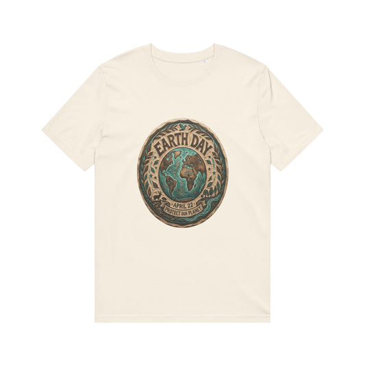 Earth Day Vintage Globe T-Shirt – April 22 Environmental Awareness Tee
