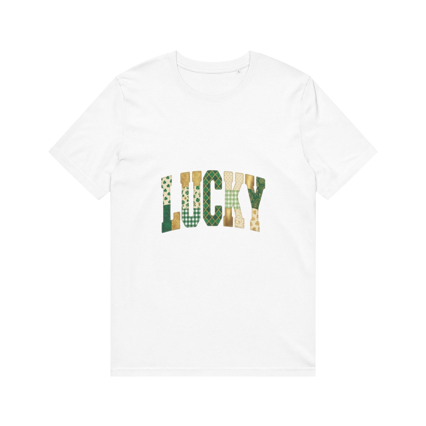 Lucky Floral T-Shirt — St. Patrick’s Day Green Leaf Graphic Tee