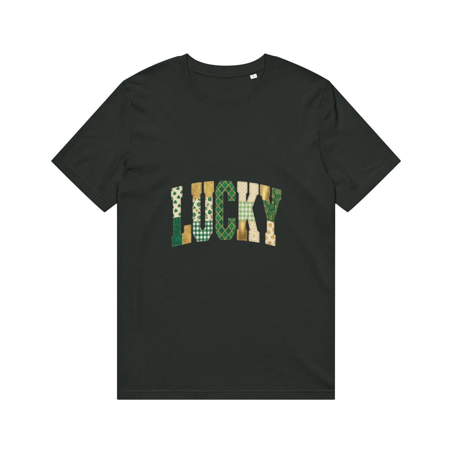 Lucky Floral T-Shirt — St. Patrick’s Day Green Leaf Graphic Tee
