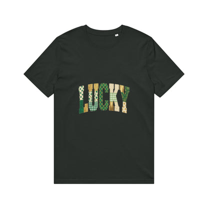 Lucky Floral T-Shirt — St. Patrick’s Day Green Leaf Graphic Tee