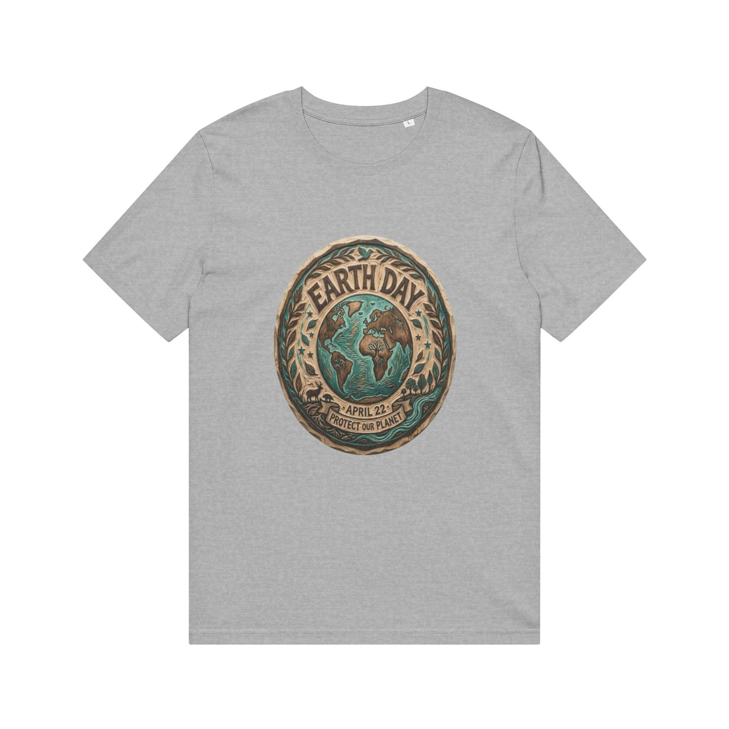 Earth Day Vintage Globe T-Shirt – April 22 Environmental Awareness Tee