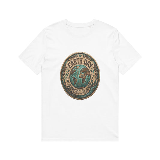 Earth Day Vintage Globe T-Shirt – April 22 Environmental Awareness Tee