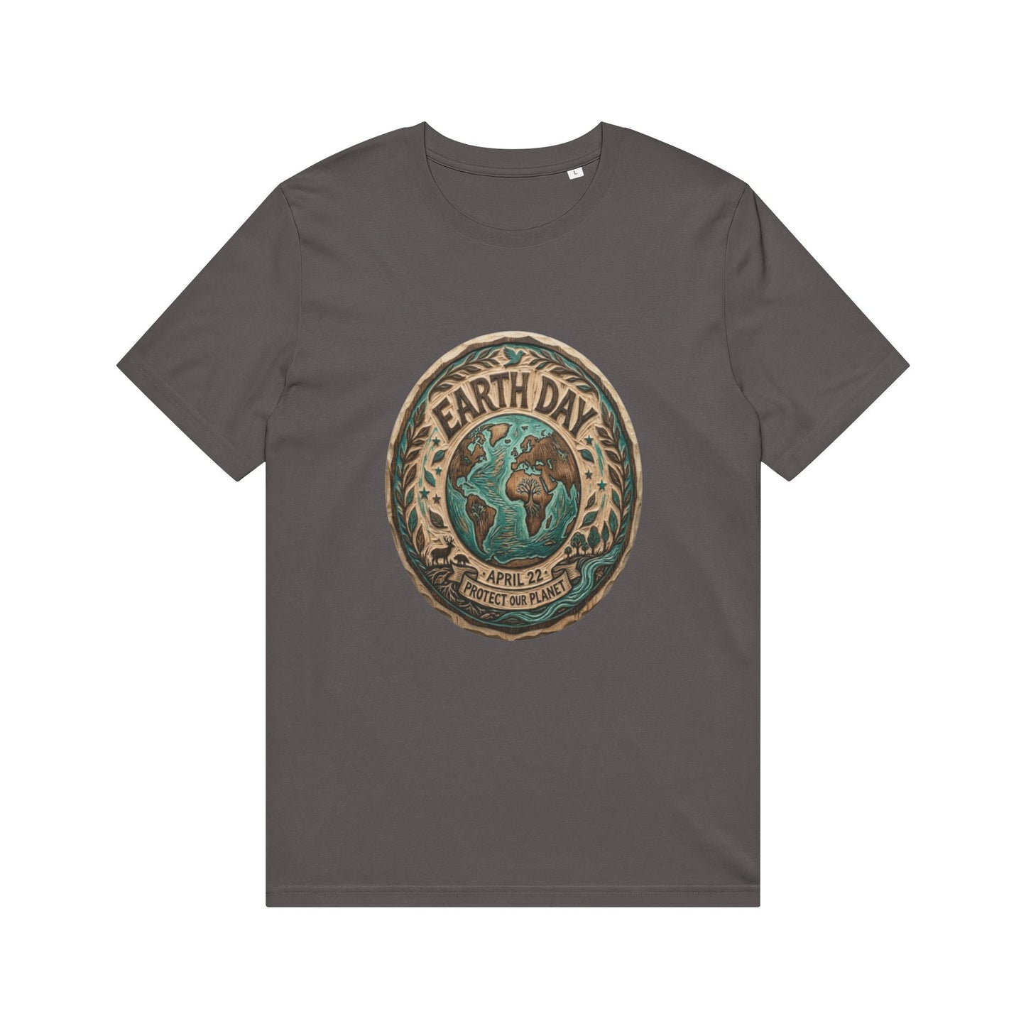 Earth Day Vintage Globe T-Shirt – April 22 Environmental Awareness Tee