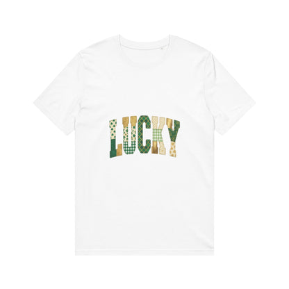 Lucky Floral T-Shirt — St. Patrick’s Day Green Leaf Graphic Tee
